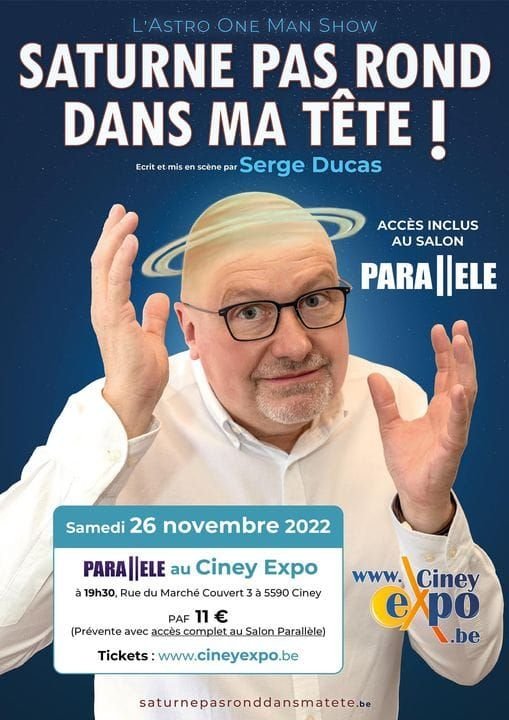 Spectacle Saturne pas rond dans ma tête - 26 novembre
